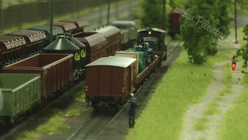 One of the largest HO scale model railroad layouts by Marklin in Germany