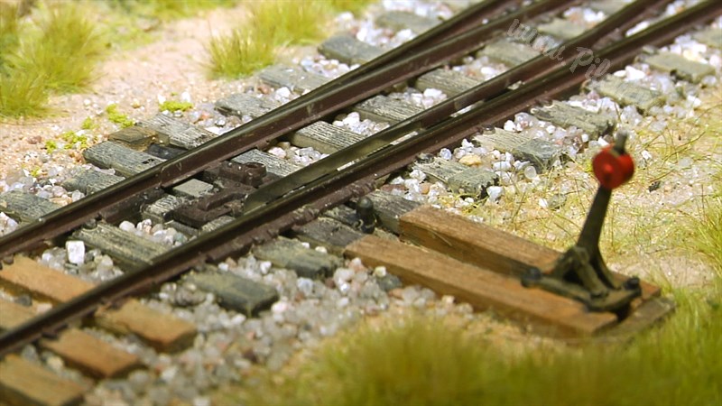 Narrow Gauge Modular Model Railway in O Scale with Steam locomotives of the Wild West