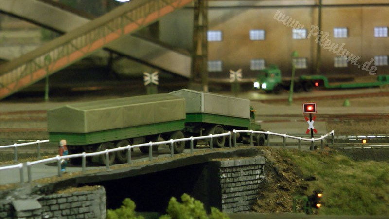 The new model train show by Marklin in Germany on more than 400 square meter