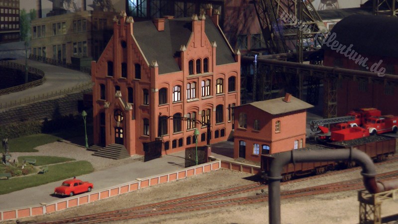 The new model train show by Marklin in Germany on more than 400 square meter