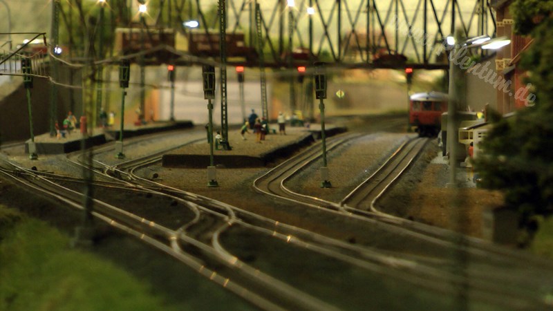 The new model train show by Marklin in Germany on more than 400 square meter