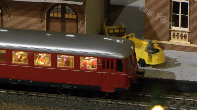 The new model train show by Marklin in Germany on more than 400 square meter