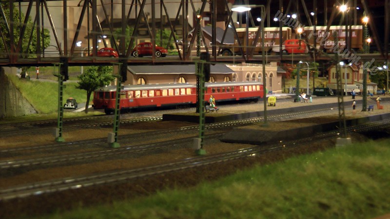 The new model train show by Marklin in Germany on more than 400 square meter