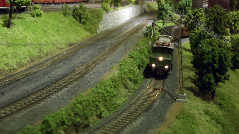 The new model train show by Marklin in Germany on more than 400 square meter