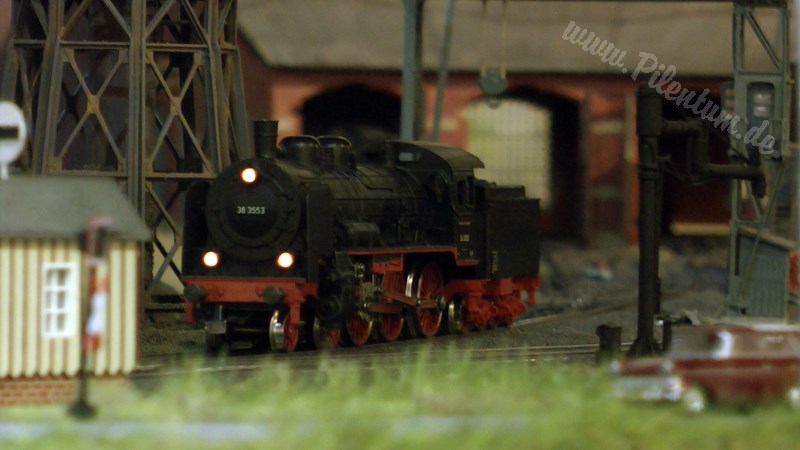 The new model train show by Marklin in Germany on more than 400 square meter