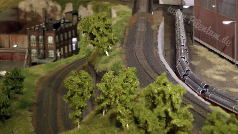 The new model train show by Marklin in Germany on more than 400 square meter