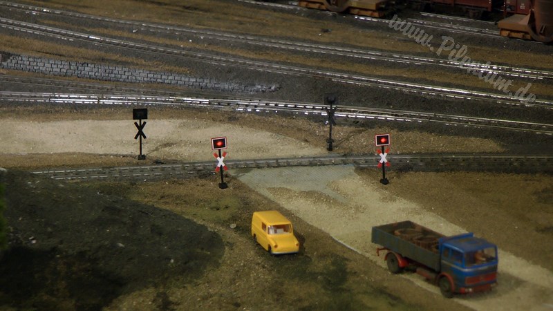 The new model train show by Marklin in Germany on more than 400 square meter