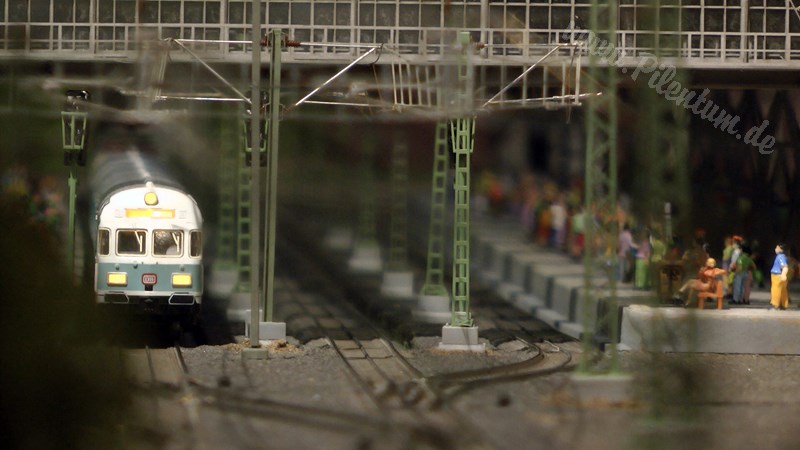 The new model train show by Marklin in Germany on more than 400 square meter