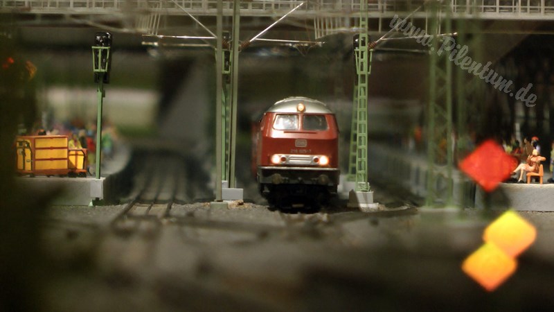 The new model train show by Marklin in Germany on more than 400 square meter