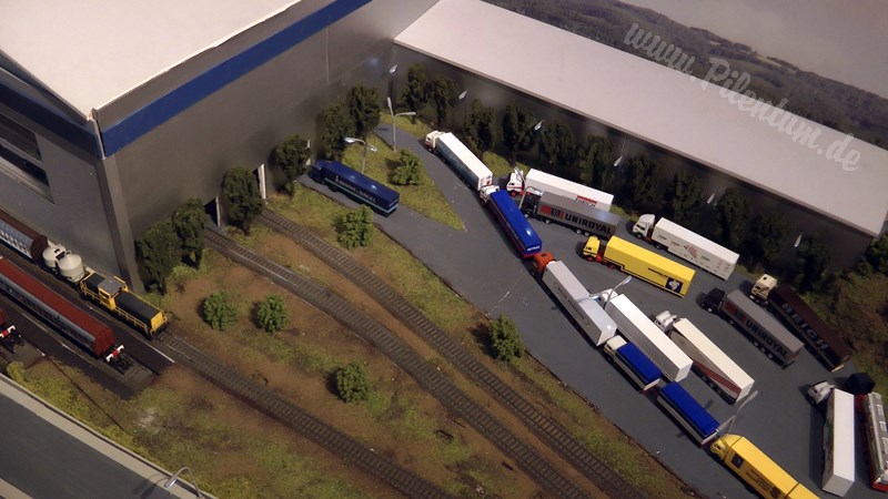 The new model train show by Marklin in Germany on more than 400 square meter