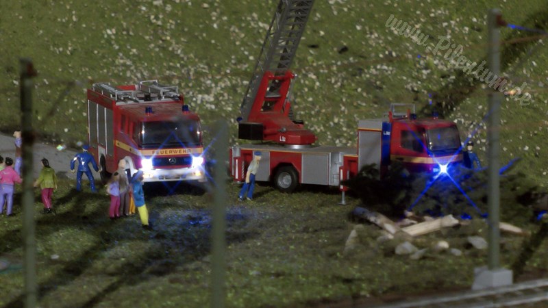 The new model train show by Marklin in Germany on more than 400 square meter