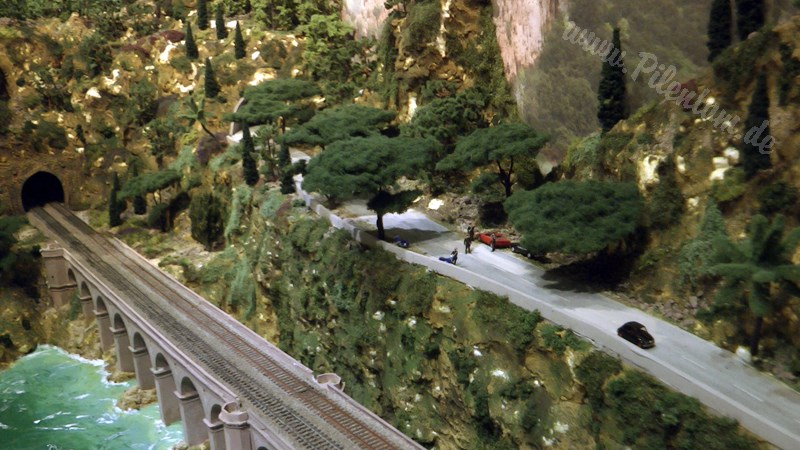 The new model train show by Marklin in Germany on more than 400 square meter