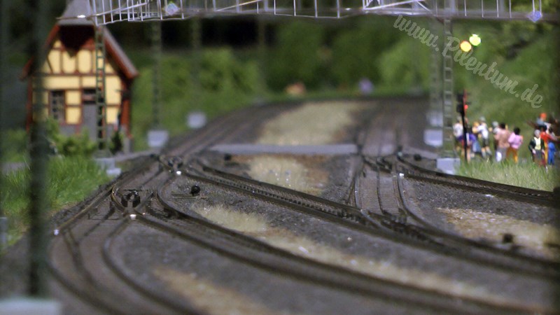 The new model train show by Marklin in Germany on more than 400 square meter