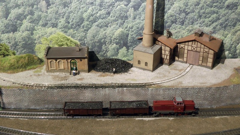 The new model train show by Marklin in Germany on more than 400 square meter