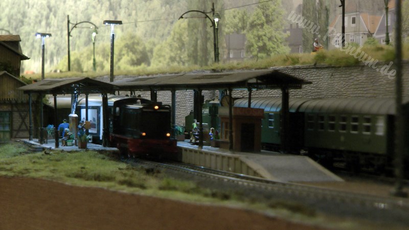 The new model train show by Marklin in Germany on more than 400 square meter