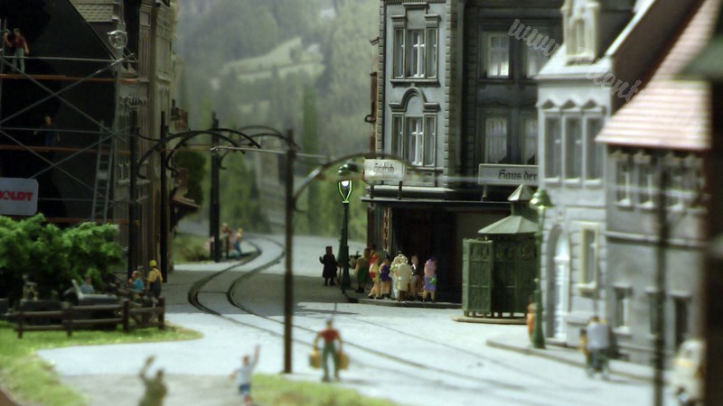 The new model train show by Marklin in Germany on more than 400 square meter