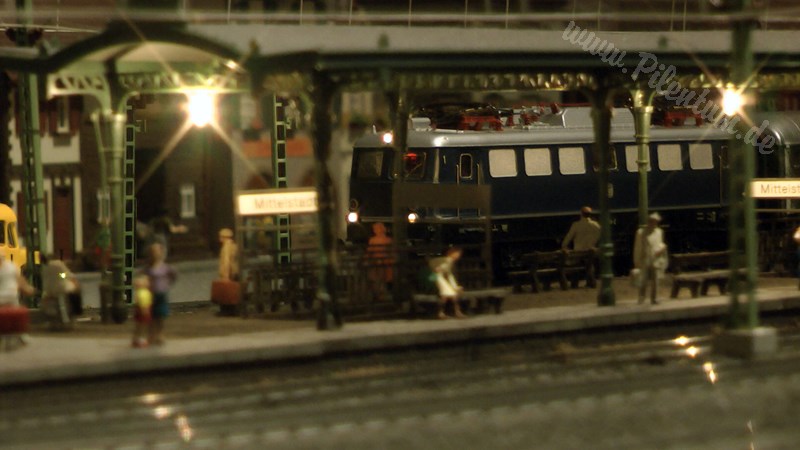 The new model train show by Marklin in Germany on more than 400 square meter