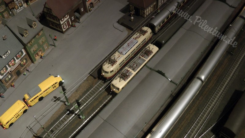 The new model train show by Marklin in Germany on more than 400 square meter