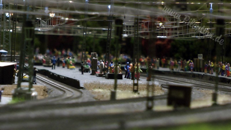 The new model train show by Marklin in Germany on more than 400 square meter