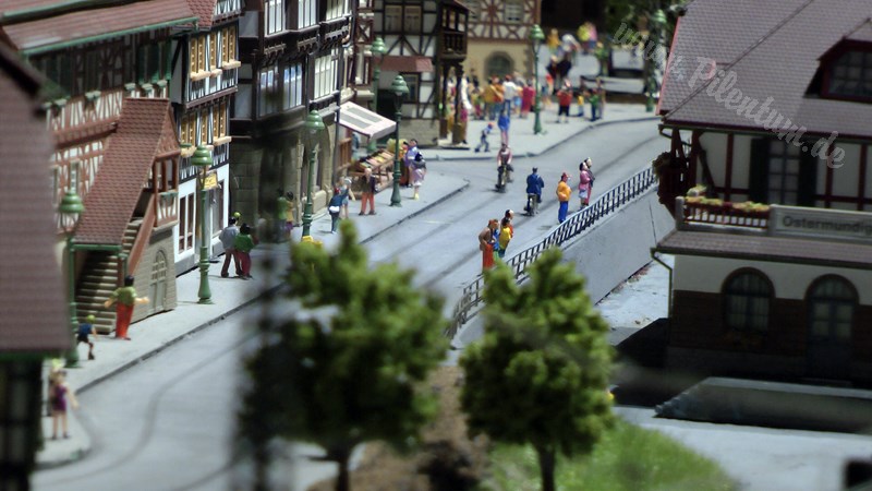 The new model train show by Marklin in Germany on more than 400 square meter