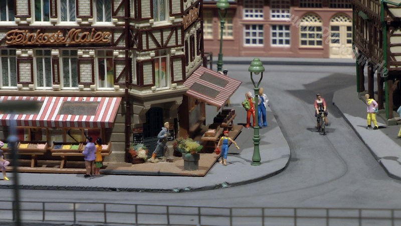 The new model train show by Marklin in Germany on more than 400 square meter