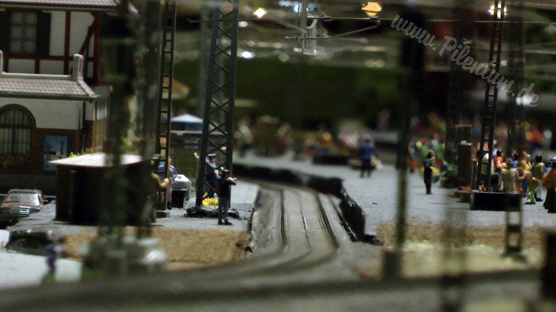 The new model train show by Marklin in Germany on more than 400 square meter