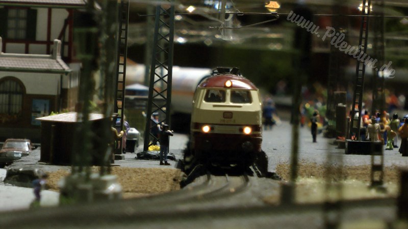 The new model train show by Marklin in Germany on more than 400 square meter