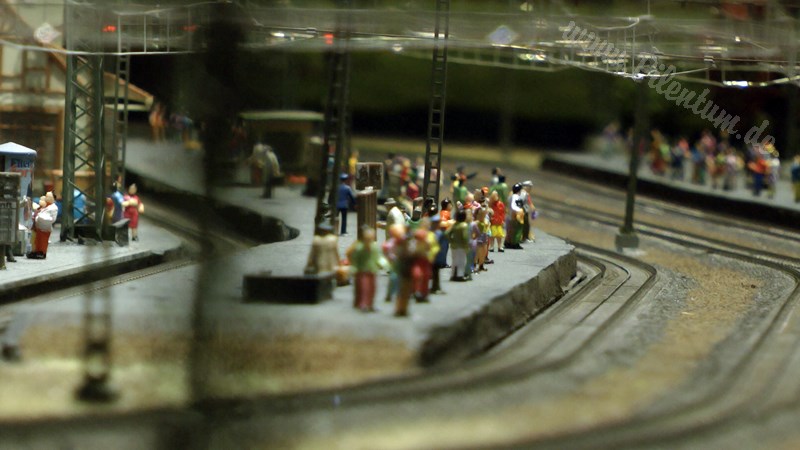 The new model train show by Marklin in Germany on more than 400 square meter