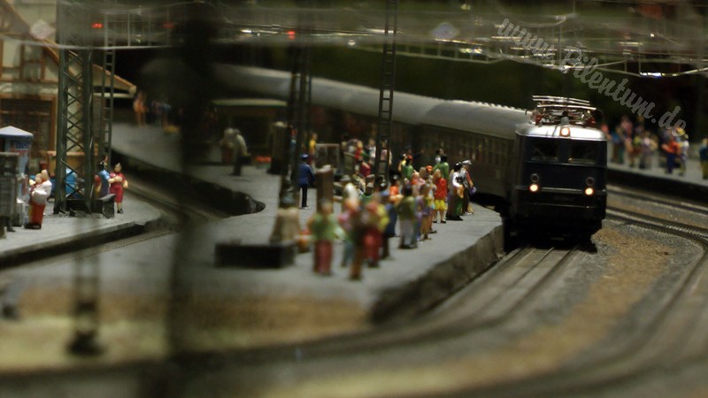 The new model train show by Marklin in Germany on more than 400 square meter