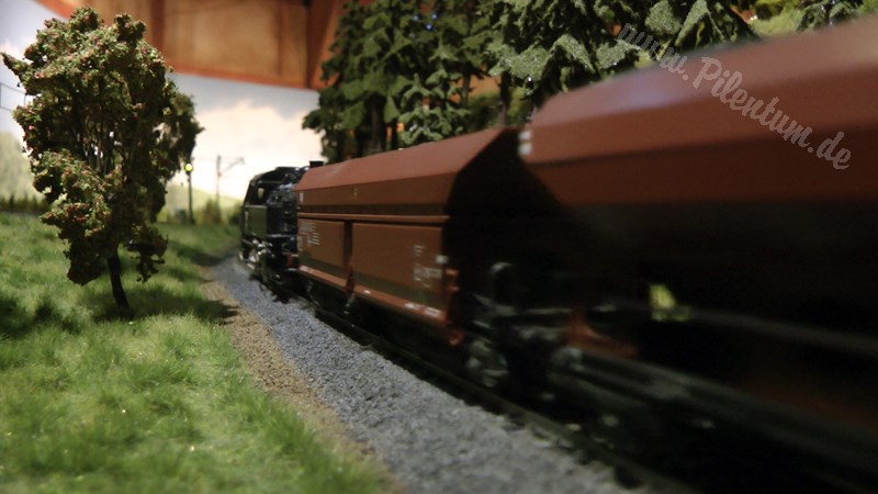 The new model train show by Marklin in Germany on more than 400 square meter