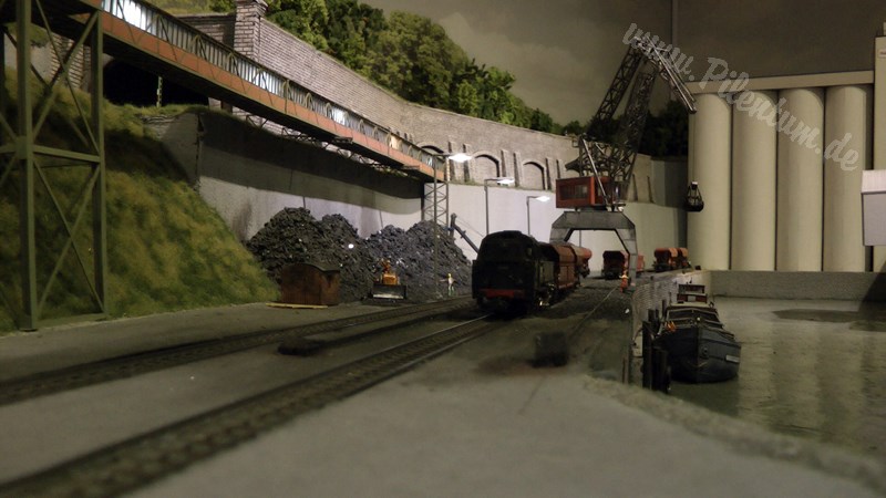 The new model train show by Marklin in Germany on more than 400 square meter