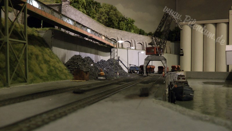 The new model train show by Marklin in Germany on more than 400 square meter