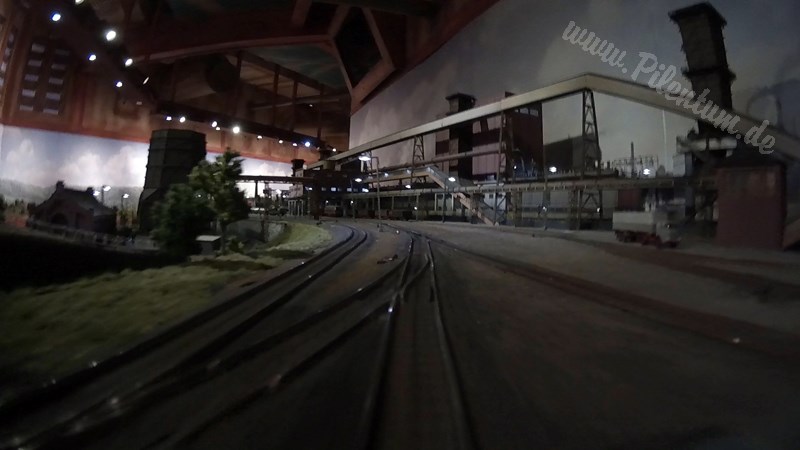 The new model train show by Marklin in Germany on more than 400 square meter