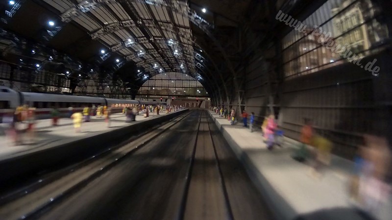 The new model train show by Marklin in Germany on more than 400 square meter