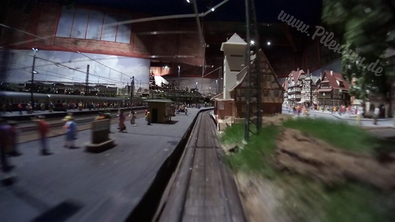 The new model train show by Marklin in Germany on more than 400 square meter