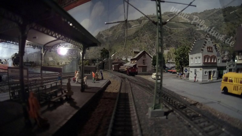 The new model train show by Marklin in Germany on more than 400 square meter