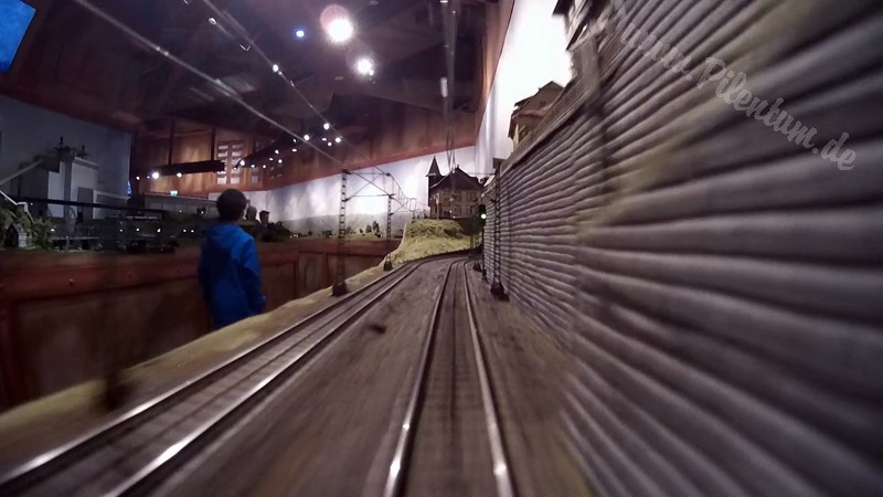 The new model train show by Marklin in Germany on more than 400 square meter