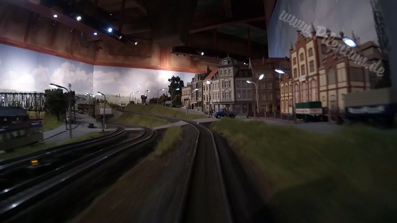 The new model train show by Marklin in Germany on more than 400 square meter