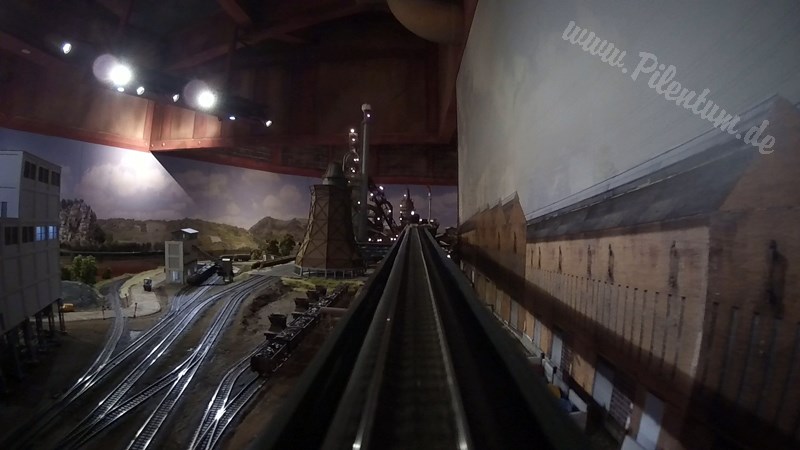 The new model train show by Marklin in Germany on more than 400 square meter