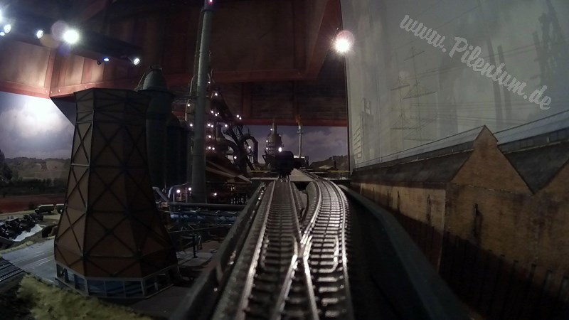 The new model train show by Marklin in Germany on more than 400 square meter