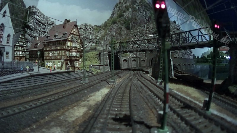 The new model train show by Marklin in Germany on more than 400 square meter