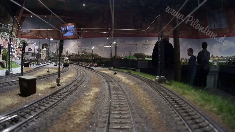 The new model train show by Marklin in Germany on more than 400 square meter