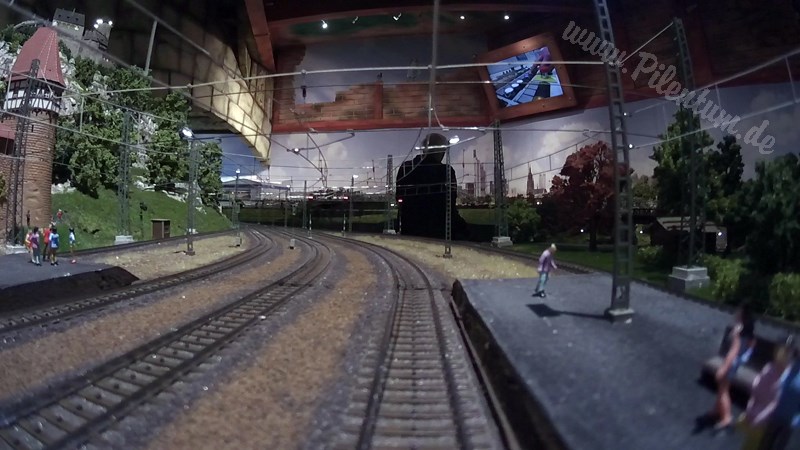 The new model train show by Marklin in Germany on more than 400 square meter