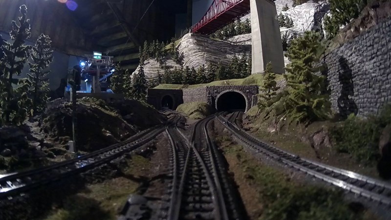 The new model train show by Marklin in Germany on more than 400 square meter