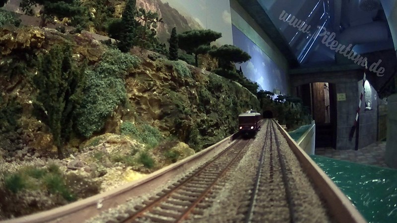 The new model train show by Marklin in Germany on more than 400 square meter