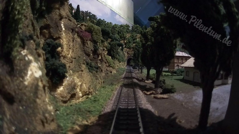 The new model train show by Marklin in Germany on more than 400 square meter