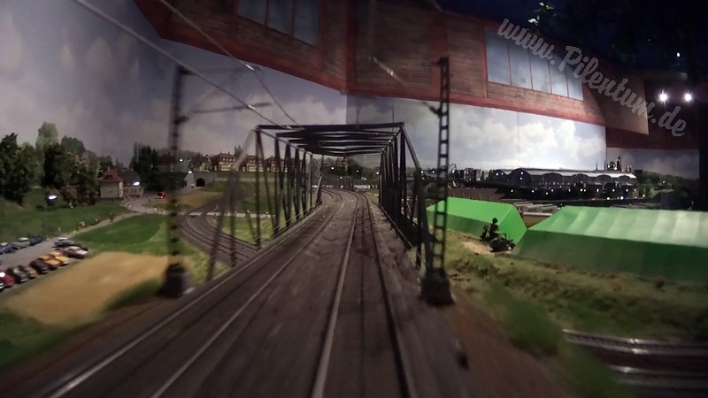 The new model train show by Marklin in Germany on more than 400 square meter