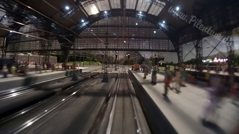 The new model train show by Marklin in Germany on more than 400 square meter