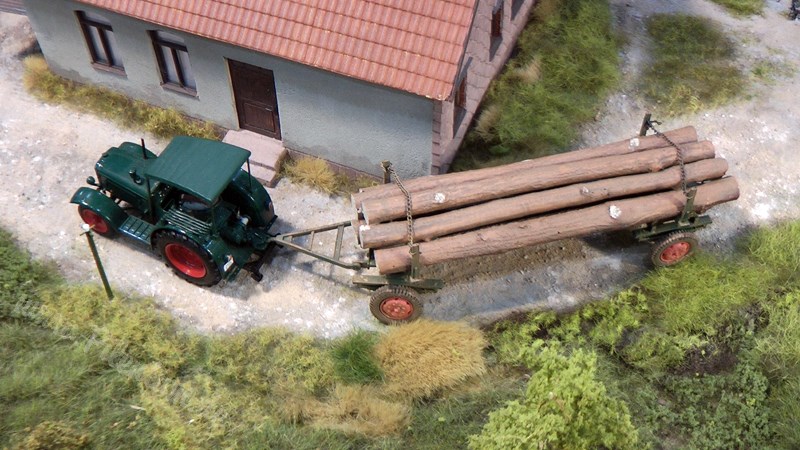 Beautiful Limestone Model Railway Layout in O scale