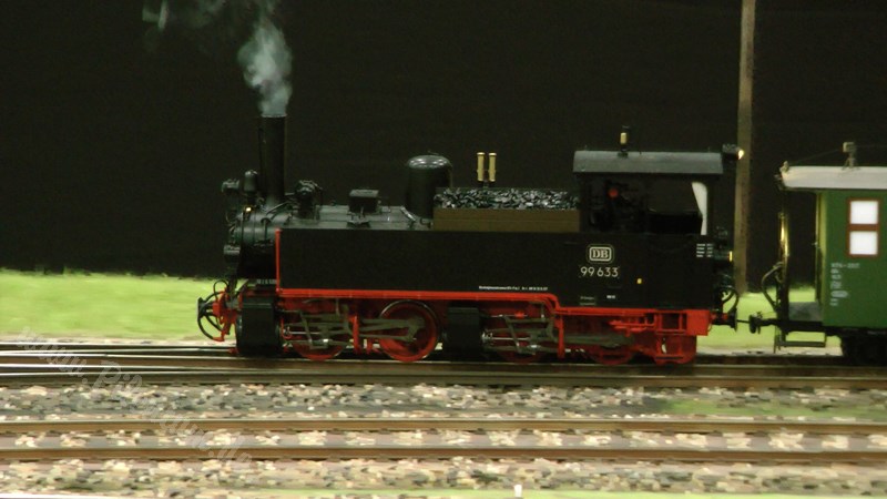 Big Scale Steam locomotive made by Marklin and KM1